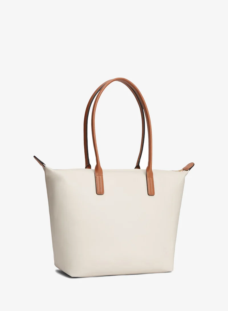 TOMMY HILFIGER  Monogram Contrast Handle Tote Bag for Women | Best Price UAE
